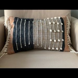 Modern, Boho Woven Pillowcase